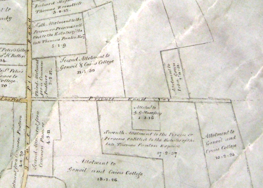Barnwell Enclosure Map 1812, CA Q/RDc16