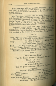 St John's choral society 1905