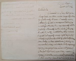 Jesus Lane: Anon letter to C H Cooper 1853 