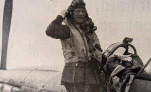 Frank Holland and his Typhoon