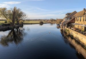 View north from St Ives Bridge