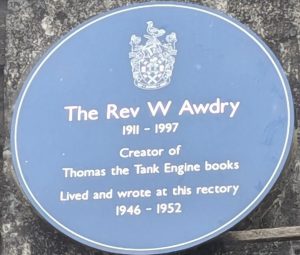 Rev W Awdry memorial, Elsworth